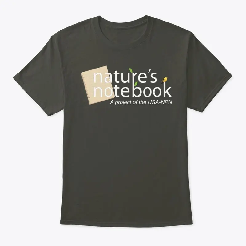 Nature's Notebook Classic T-shirt (Dark)